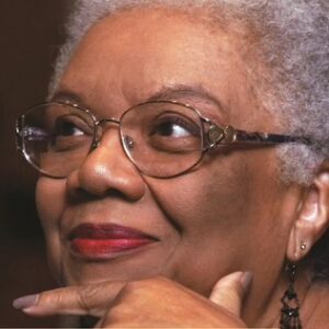 Book cover with close-up portrait of Lucille Clifton